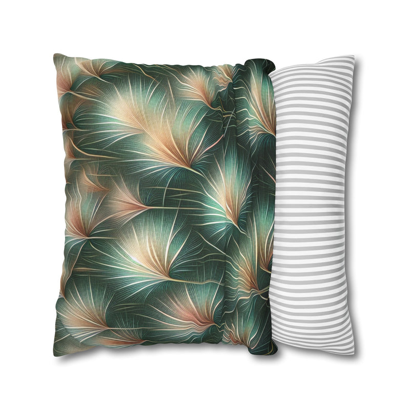 Spun Polyester Square Pillowcase