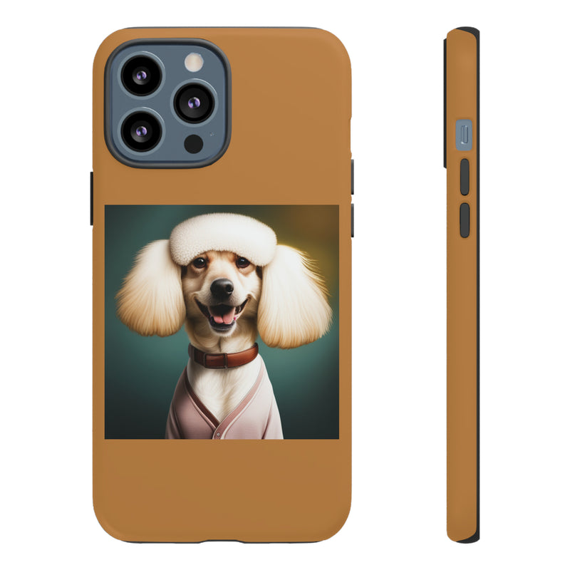 A Lady Poodle Tough Cases. All iPhone 15, 14, 13, 12, 11, X, 8 , Google Pixel 7, 6, 5, Samsung Galaxy 23, 22, 21, 20, 10