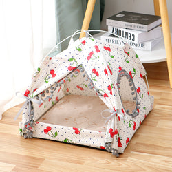 Tent For Pets | Cat Tent Cat Cat House Enclosed Pet Bed