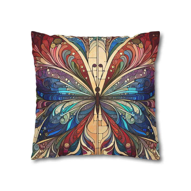 Spun Polyester Square Pillowcase