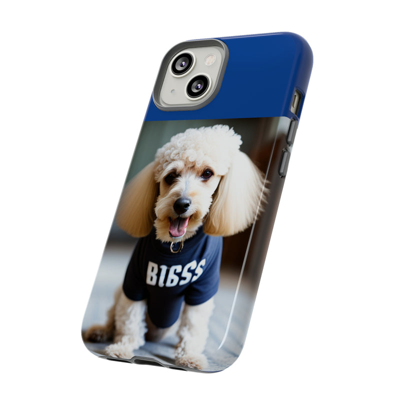 Bigss In Blue Tough Cases. All iPhone 15, 14, 13, 12, 11, X, 8 , Google Pixel 7, 6, 5, Samsung Galaxy 23, 22, 21, 20, 10