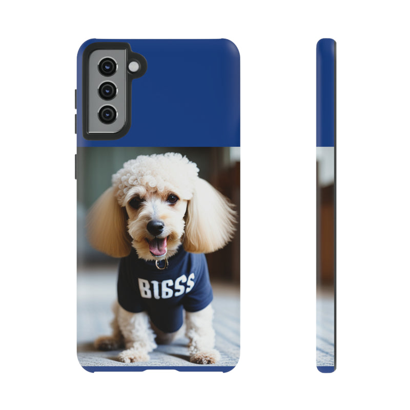 Bigss In Blue Tough Cases. All iPhone 15, 14, 13, 12, 11, X, 8 , Google Pixel 7, 6, 5, Samsung Galaxy 23, 22, 21, 20, 10