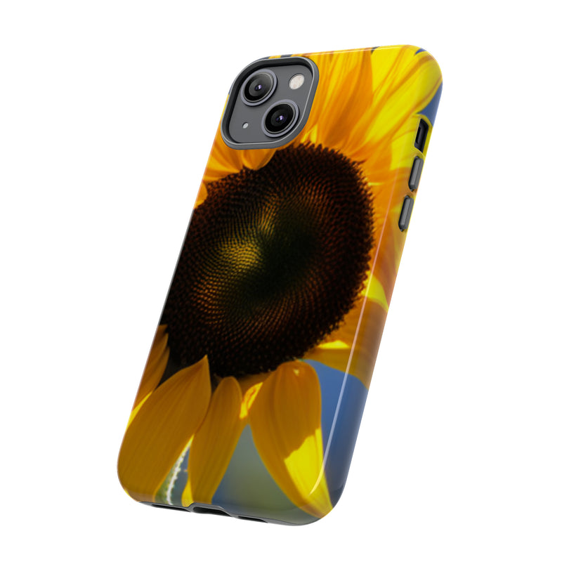 Sunflower Tough Cases  All iPhone 15, 14, 13, 12, 11, X, 8 , Google Pixel 7, 6, 5, Samsung Galaxy 23, 22, 21, 20, 10