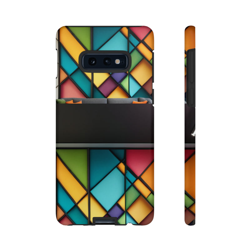 Geometric Patterns Tough Cases  All iPhone 15, 14, 13, 12, 11, X, 8 , Google Pixel 7, 6, 5, Samsung Galaxy 23, 22, 21, 20, 10