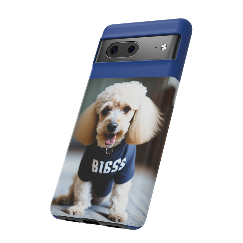 Bigss In Blue Tough Cases. All iPhone 15, 14, 13, 12, 11, X, 8 , Google Pixel 7, 6, 5, Samsung Galaxy 23, 22, 21, 20, 10