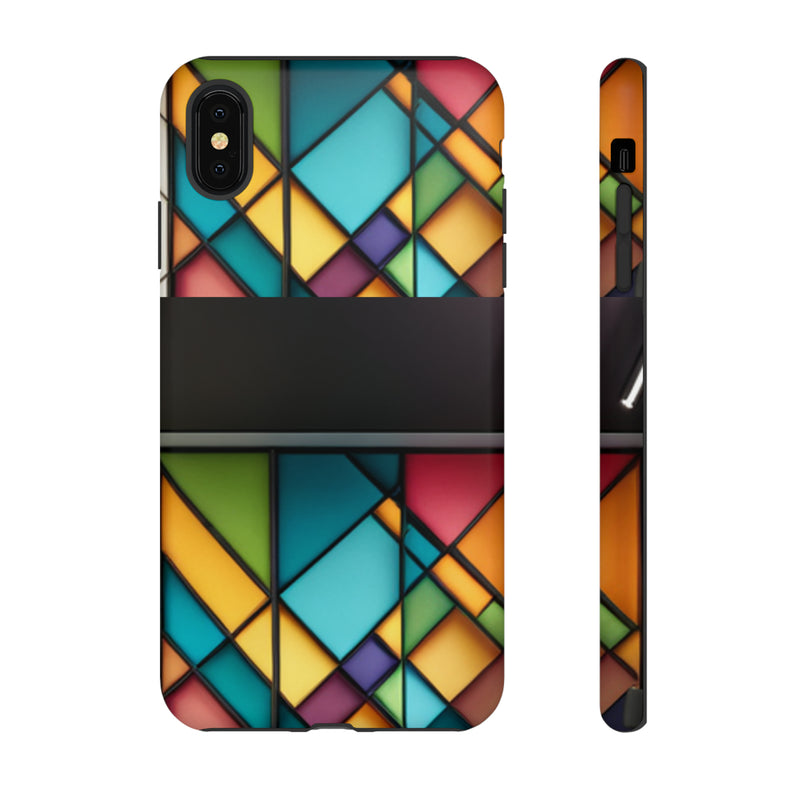 Geometric Patterns Tough Cases  All iPhone 15, 14, 13, 12, 11, X, 8 , Google Pixel 7, 6, 5, Samsung Galaxy 23, 22, 21, 20, 10