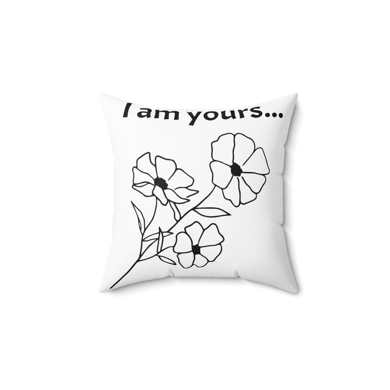 Spun Polyester Square Pillow