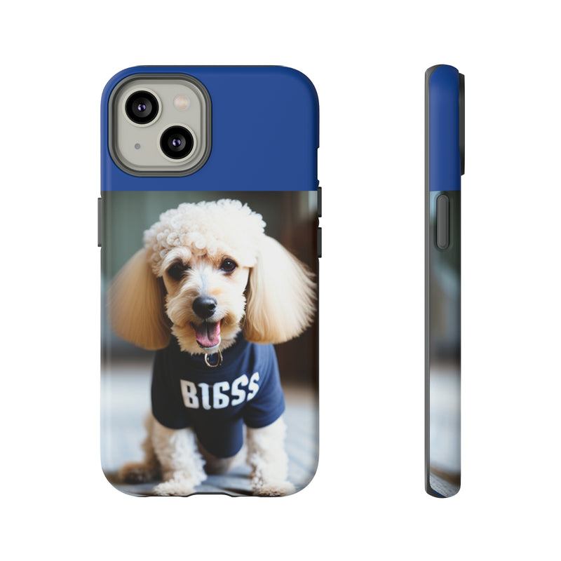 Bigss In Blue Tough Cases. All iPhone 15, 14, 13, 12, 11, X, 8 , Google Pixel 7, 6, 5, Samsung Galaxy 23, 22, 21, 20, 10