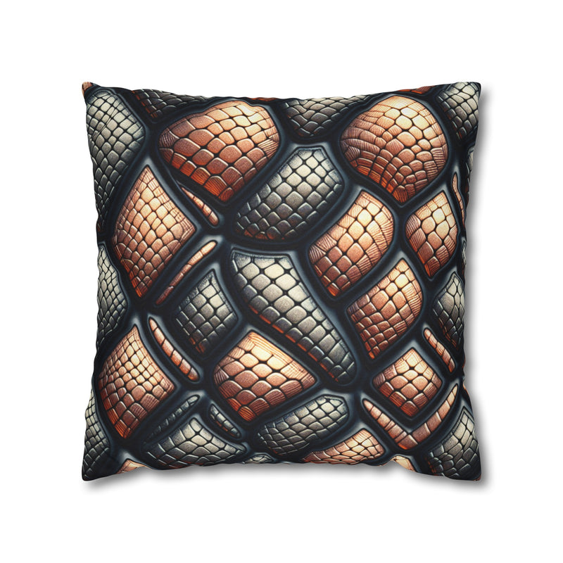 Spun Polyester Square Pillowcase