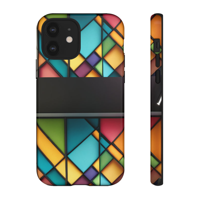 Geometric Patterns Tough Cases  All iPhone 15, 14, 13, 12, 11, X, 8 , Google Pixel 7, 6, 5, Samsung Galaxy 23, 22, 21, 20, 10