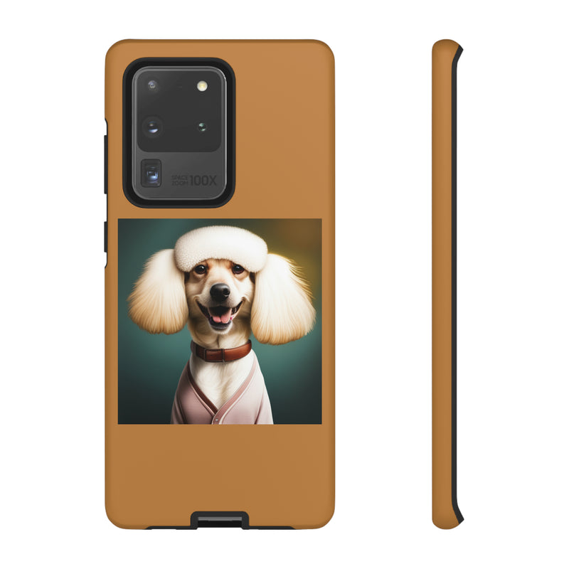 A Lady Poodle Tough Cases. All iPhone 15, 14, 13, 12, 11, X, 8 , Google Pixel 7, 6, 5, Samsung Galaxy 23, 22, 21, 20, 10