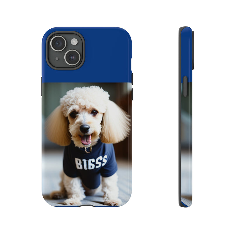 Bigss In Blue Tough Cases. All iPhone 15, 14, 13, 12, 11, X, 8 , Google Pixel 7, 6, 5, Samsung Galaxy 23, 22, 21, 20, 10