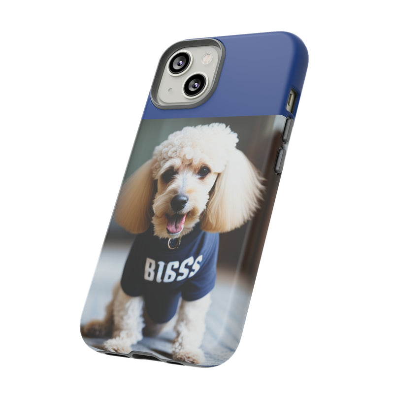 Bigss In Blue Tough Cases. All iPhone 15, 14, 13, 12, 11, X, 8 , Google Pixel 7, 6, 5, Samsung Galaxy 23, 22, 21, 20, 10