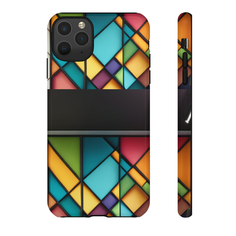 Geometric Patterns Tough Cases  All iPhone 15, 14, 13, 12, 11, X, 8 , Google Pixel 7, 6, 5, Samsung Galaxy 23, 22, 21, 20, 10