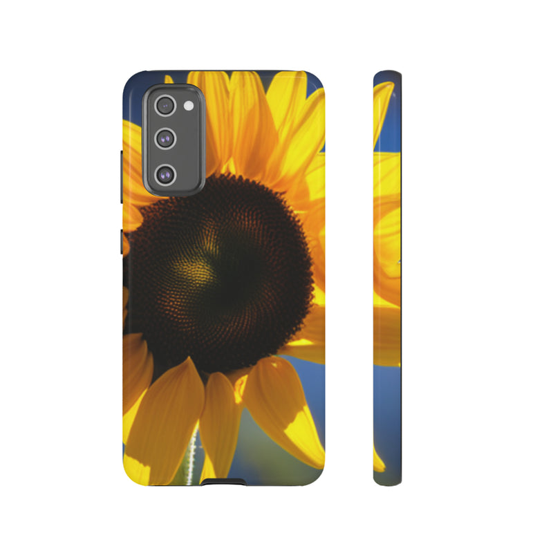 Sunflower Tough Cases  All iPhone 15, 14, 13, 12, 11, X, 8 , Google Pixel 7, 6, 5, Samsung Galaxy 23, 22, 21, 20, 10