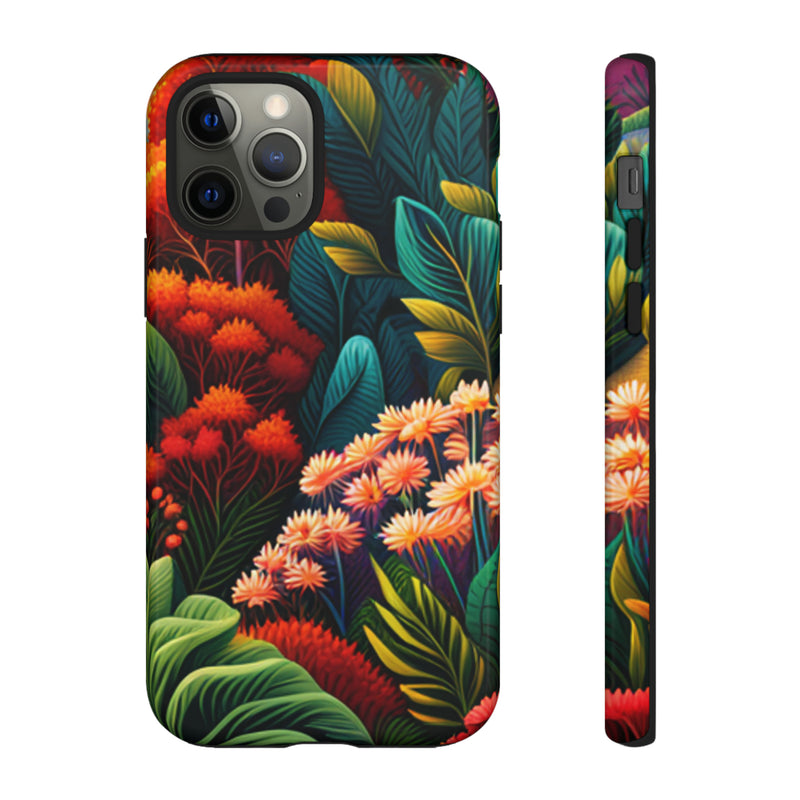 Vibrant Floresta Tough Cases For  All iPhone 15, 14, 13, 12, 11, X, 8 , Google Pixel 7, 6, 5, Samsung Galaxy 23, 22, 21, 20, 10