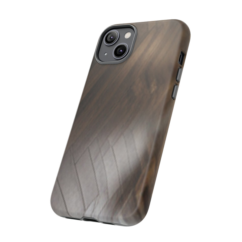 Shine Brown Floor Tough Cases. All iPhone 15, 14, 13, 12, 11, X, 8 , Google Pixel 7, 6, 5, Samsung Galaxy 23, 22, 21, 20, 10