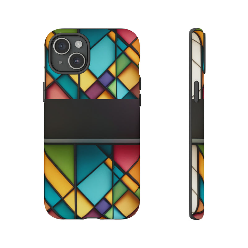 Geometric Patterns Tough Cases  All iPhone 15, 14, 13, 12, 11, X, 8 , Google Pixel 7, 6, 5, Samsung Galaxy 23, 22, 21, 20, 10