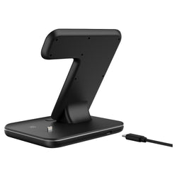 Mobile Phone Wireless Charger Stand Watch Earphone Wireless Charger 3 In 1 Wireless Charger Stand