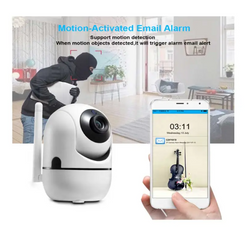 Mini Camera - Baby Monitor With Camera And Audio IP Wireless 3D Tracking Mini Camera 2MP HD 1080P