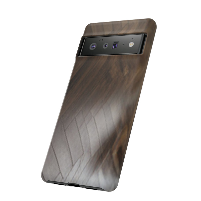 Shine Brown Floor Tough Cases. All iPhone 15, 14, 13, 12, 11, X, 8 , Google Pixel 7, 6, 5, Samsung Galaxy 23, 22, 21, 20, 10