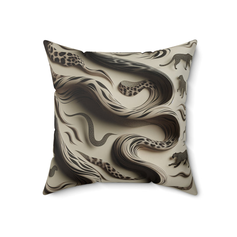 Spun Polyester Square Pillow