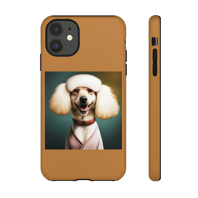 A Lady Poodle Tough Cases. All iPhone 15, 14, 13, 12, 11, X, 8 , Google Pixel 7, 6, 5, Samsung Galaxy 23, 22, 21, 20, 10