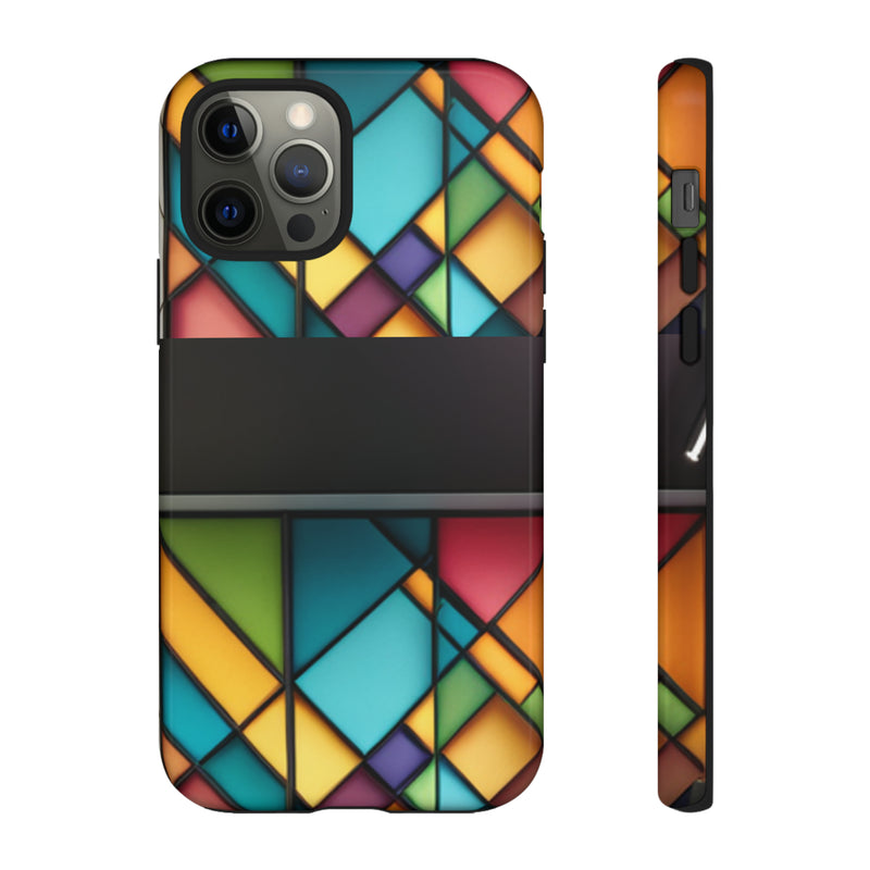 Geometric Patterns Tough Cases  All iPhone 15, 14, 13, 12, 11, X, 8 , Google Pixel 7, 6, 5, Samsung Galaxy 23, 22, 21, 20, 10