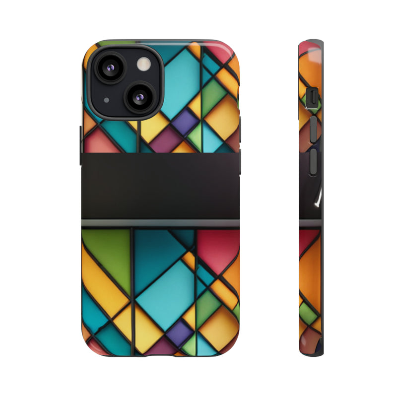 Geometric Patterns Tough Cases  All iPhone 15, 14, 13, 12, 11, X, 8 , Google Pixel 7, 6, 5, Samsung Galaxy 23, 22, 21, 20, 10