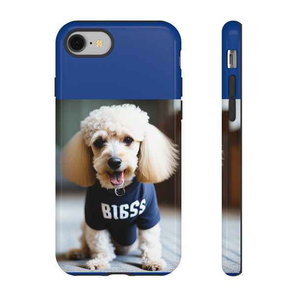 Bigss In Blue Tough Cases. All iPhone 15, 14, 13, 12, 11, X, 8 , Google Pixel 7, 6, 5, Samsung Galaxy 23, 22, 21, 20, 10