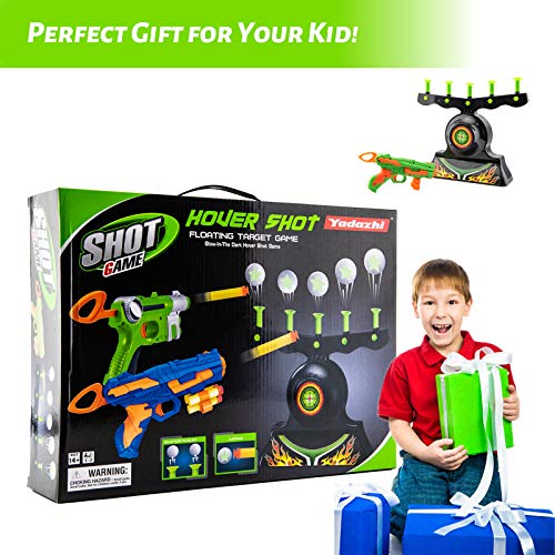 Shooting Target Game Box For All Shooting Targets for Nerf Guns Shooting Game Glow in The Dark Floating Ball Target Practice Toys for Kids Boys