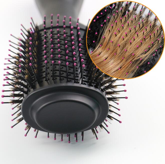 Electric Hair Dryer Comb Multifunctional Comb Straightener Hair Curling