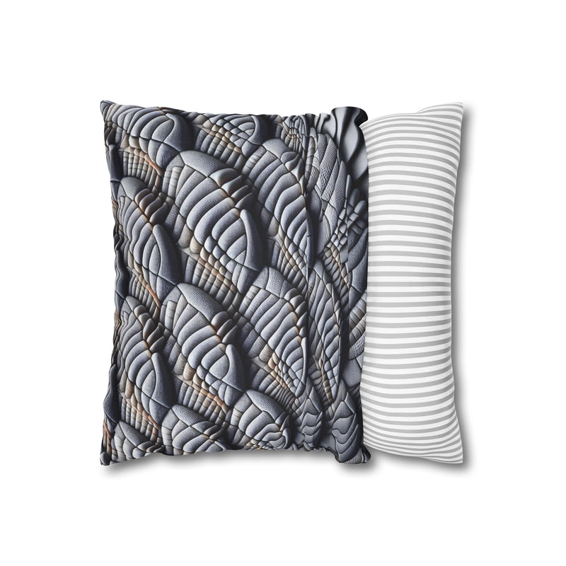 Spun Polyester Square Pillowcase