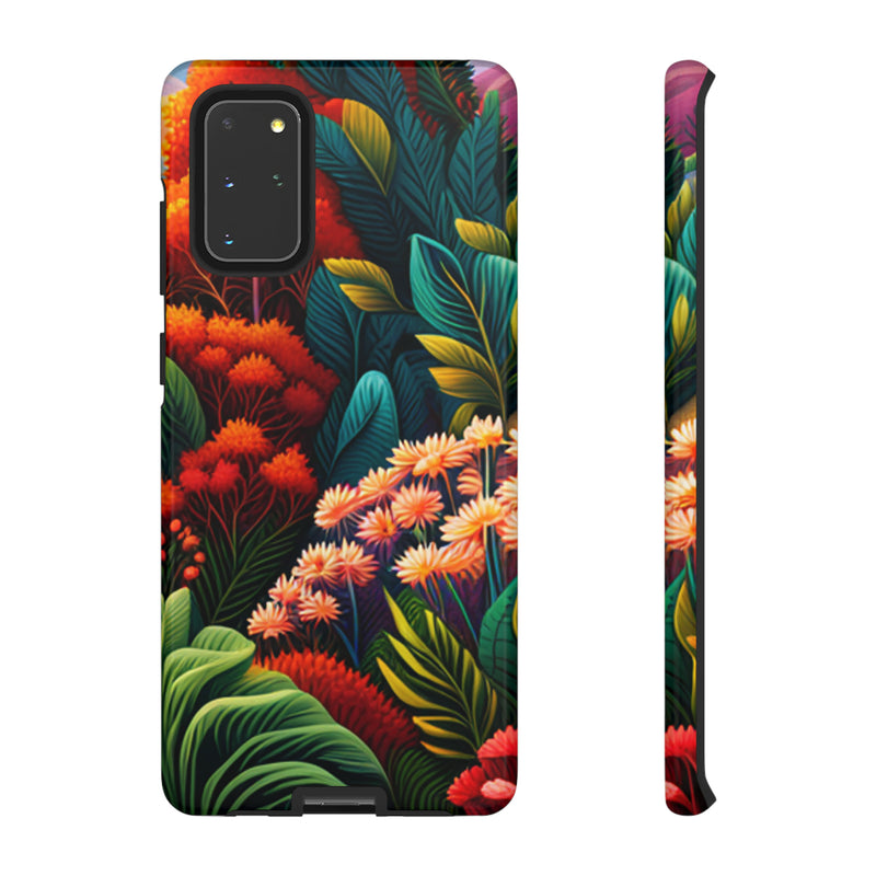 Vibrant Floresta Tough Cases For  All iPhone 15, 14, 13, 12, 11, X, 8 , Google Pixel 7, 6, 5, Samsung Galaxy 23, 22, 21, 20, 10