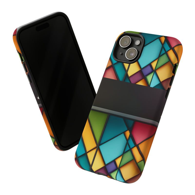 Geometric Patterns Tough Cases  All iPhone 15, 14, 13, 12, 11, X, 8 , Google Pixel 7, 6, 5, Samsung Galaxy 23, 22, 21, 20, 10