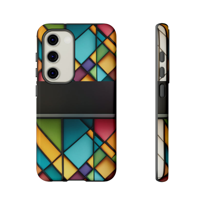 Geometric Patterns Tough Cases  All iPhone 15, 14, 13, 12, 11, X, 8 , Google Pixel 7, 6, 5, Samsung Galaxy 23, 22, 21, 20, 10