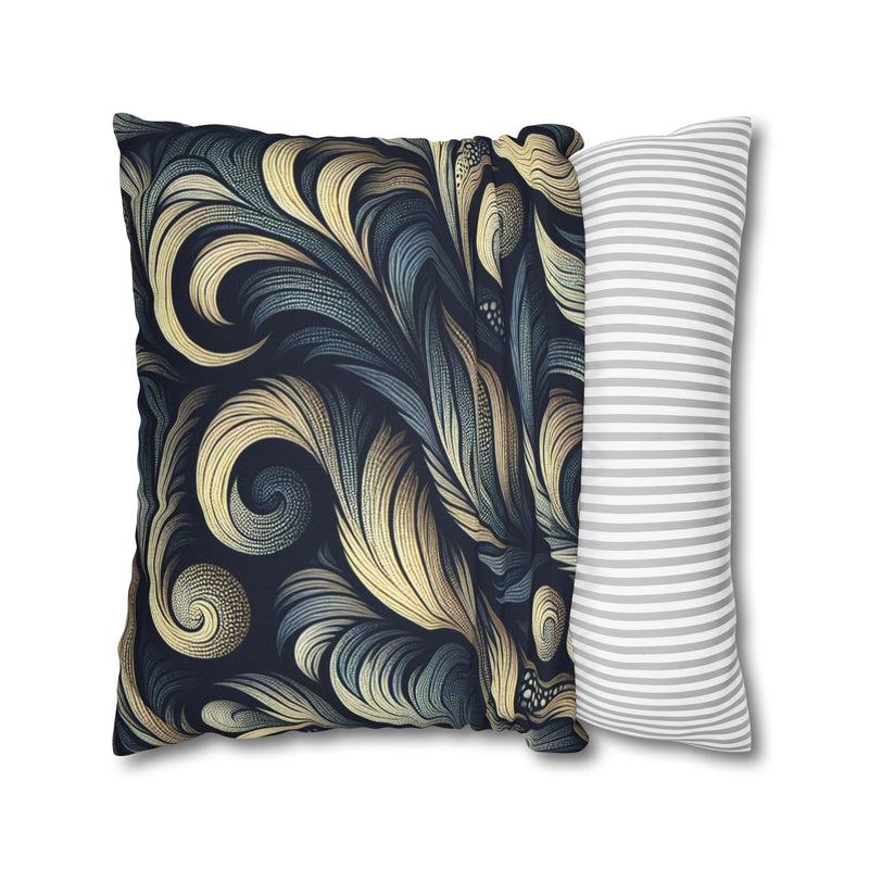 Spun Polyester Square Pillowcase