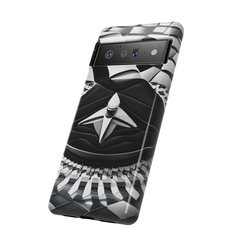 Robotic Star Tough Cases  All iPhone 15, 14, 13, 12, 11, X, 8 , Google Pixel 7, 6, 5, Samsung Galaxy 23, 22, 21, 20, 10