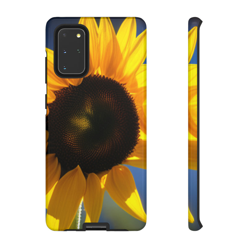 Sunflower Tough Cases  All iPhone 15, 14, 13, 12, 11, X, 8 , Google Pixel 7, 6, 5, Samsung Galaxy 23, 22, 21, 20, 10