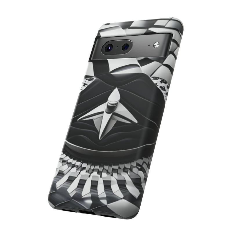 Robotic Star Tough Cases  All iPhone 15, 14, 13, 12, 11, X, 8 , Google Pixel 7, 6, 5, Samsung Galaxy 23, 22, 21, 20, 10