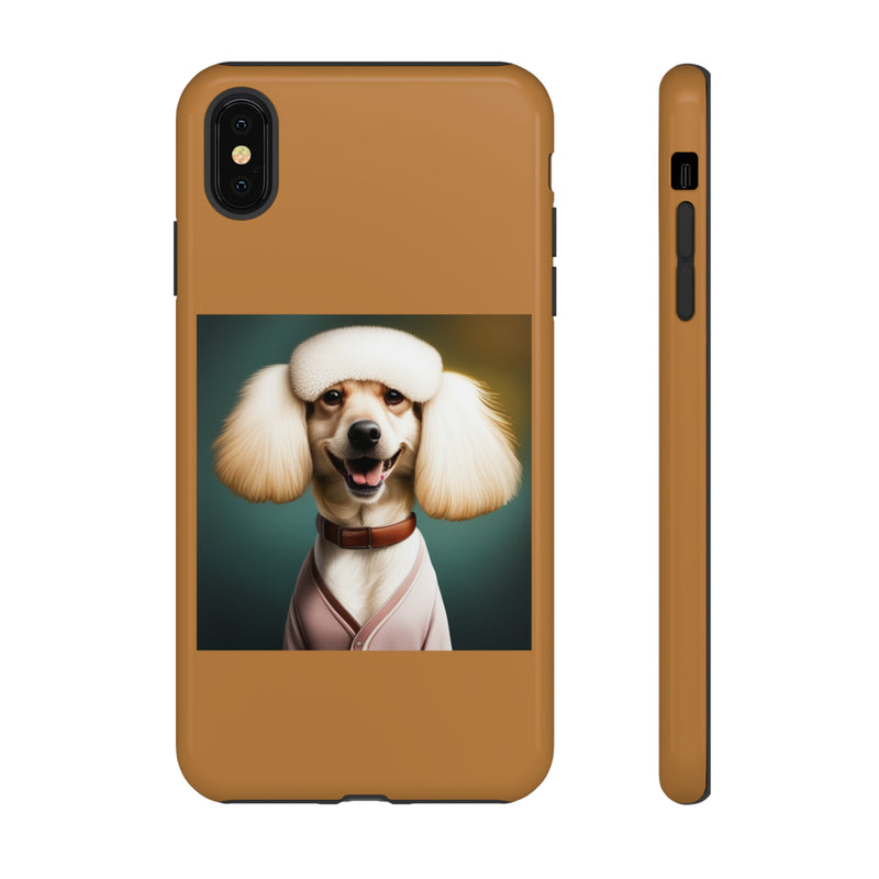 A Lady Poodle Tough Cases. All iPhone 15, 14, 13, 12, 11, X, 8 , Google Pixel 7, 6, 5, Samsung Galaxy 23, 22, 21, 20, 10