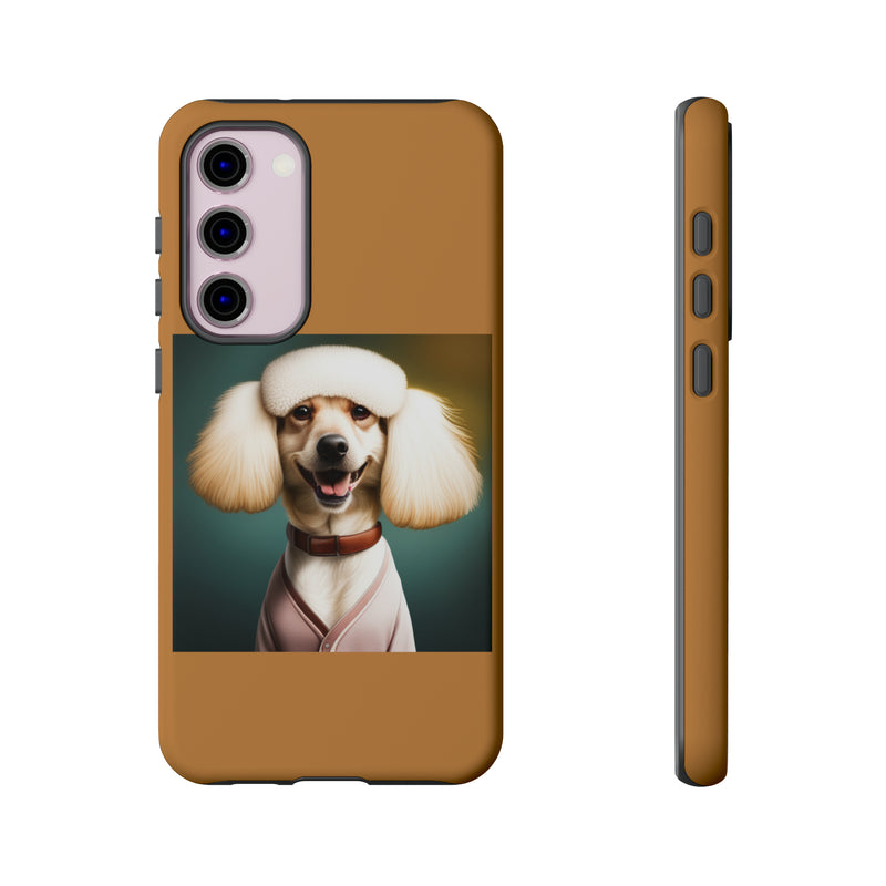 A Lady Poodle Tough Cases. All iPhone 15, 14, 13, 12, 11, X, 8 , Google Pixel 7, 6, 5, Samsung Galaxy 23, 22, 21, 20, 10