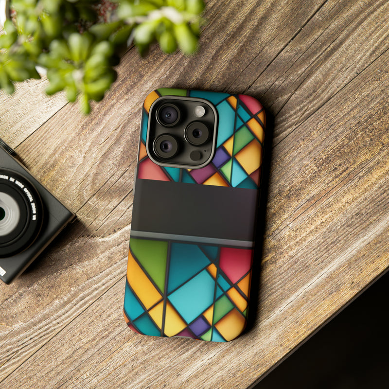 Geometric Patterns Tough Cases  All iPhone 15, 14, 13, 12, 11, X, 8 , Google Pixel 7, 6, 5, Samsung Galaxy 23, 22, 21, 20, 10