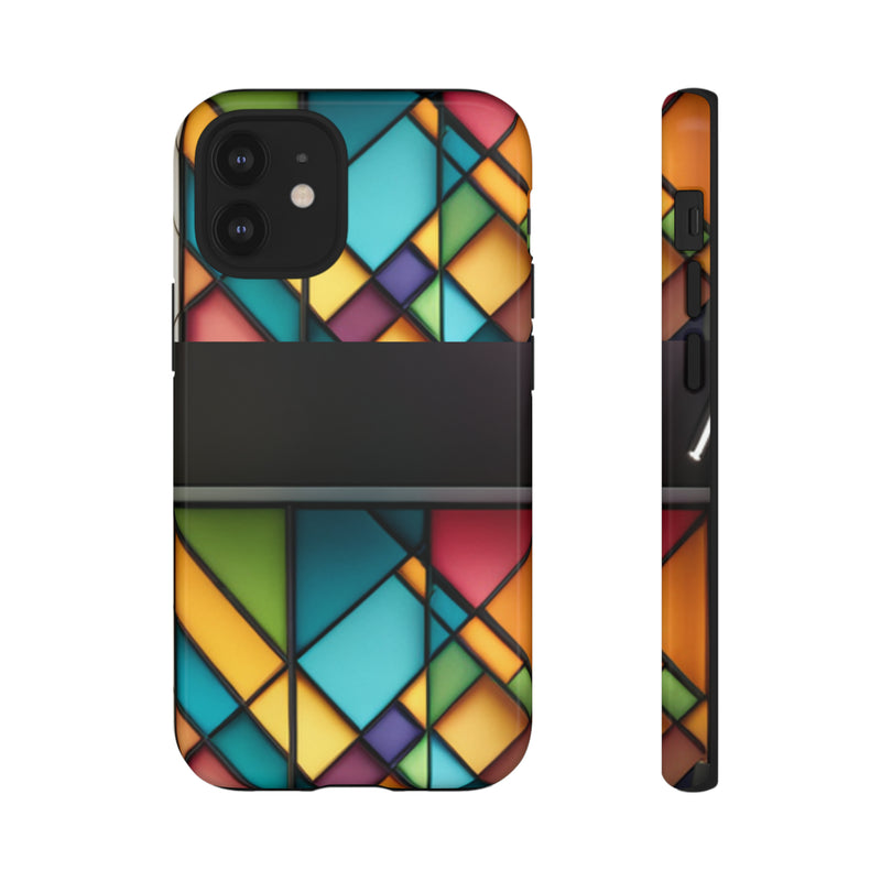 Geometric Patterns Tough Cases  All iPhone 15, 14, 13, 12, 11, X, 8 , Google Pixel 7, 6, 5, Samsung Galaxy 23, 22, 21, 20, 10