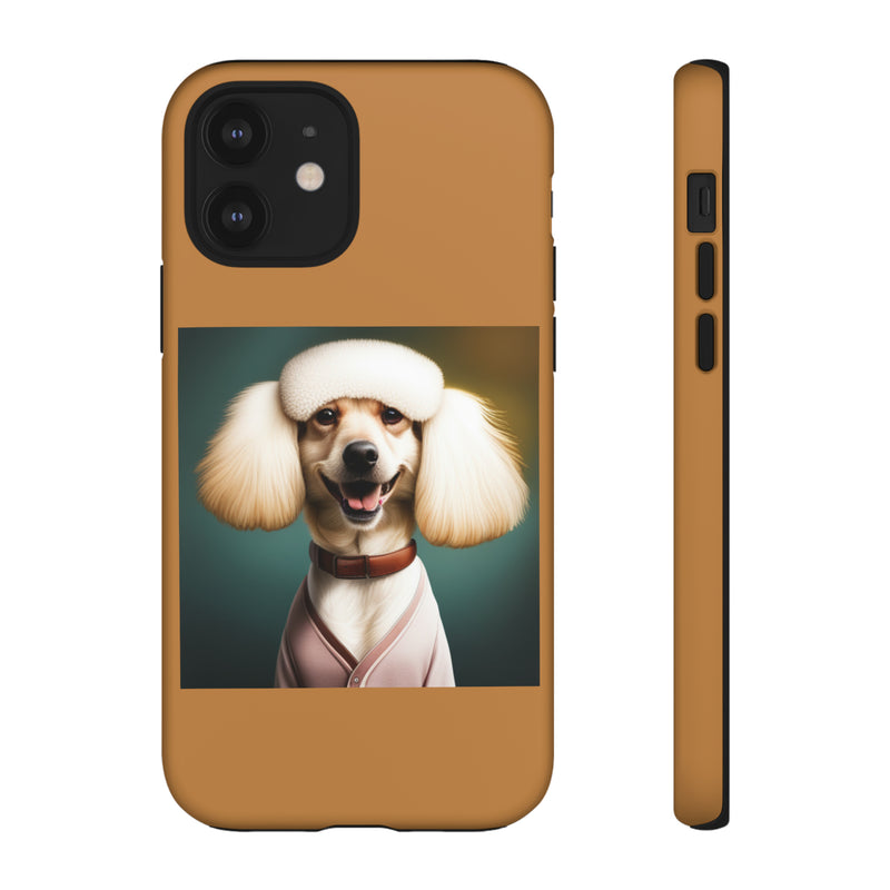 A Lady Poodle Tough Cases. All iPhone 15, 14, 13, 12, 11, X, 8 , Google Pixel 7, 6, 5, Samsung Galaxy 23, 22, 21, 20, 10