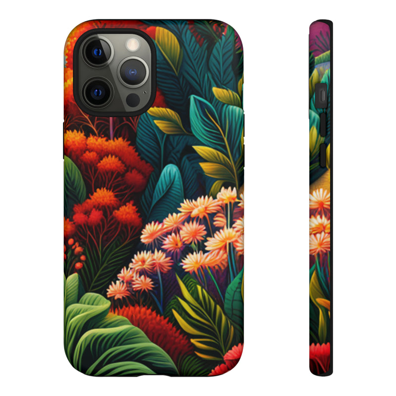 Vibrant Floresta Tough Cases For  All iPhone 15, 14, 13, 12, 11, X, 8 , Google Pixel 7, 6, 5, Samsung Galaxy 23, 22, 21, 20, 10