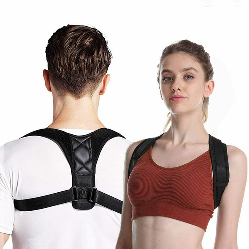 Upper Back Pain Brace Clavicle Support Straightener for Men and Women