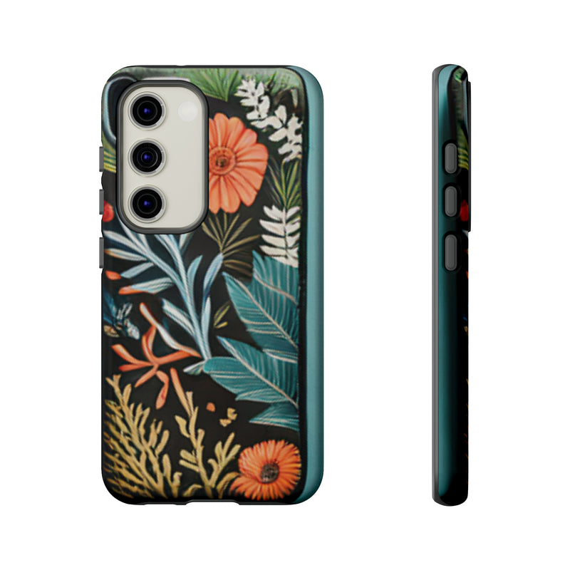 Wild Flowers Tough Cases All iPhone 15, 14, 13, 12, 11, X, 8 , Google Pixel 7, 6, 5, Samsung Galaxy 23, 22, 21, 20, 10