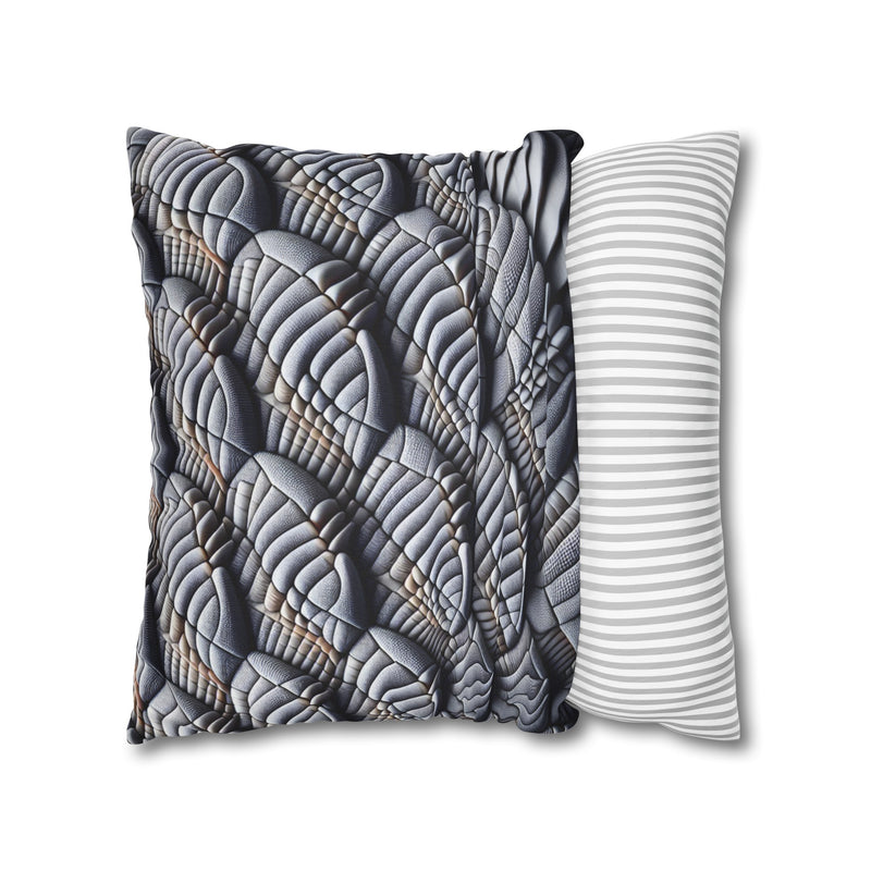 Spun Polyester Square Pillowcase