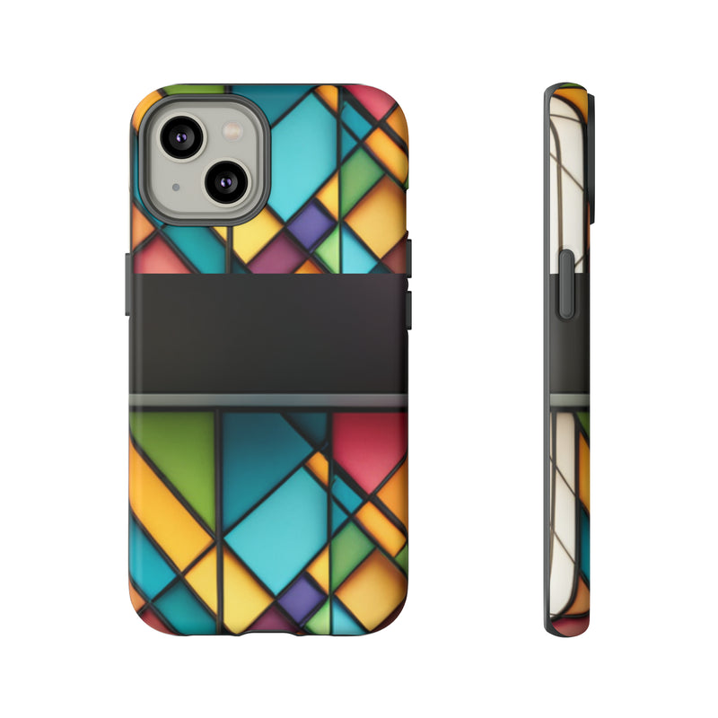 Geometric Patterns Tough Cases  All iPhone 15, 14, 13, 12, 11, X, 8 , Google Pixel 7, 6, 5, Samsung Galaxy 23, 22, 21, 20, 10